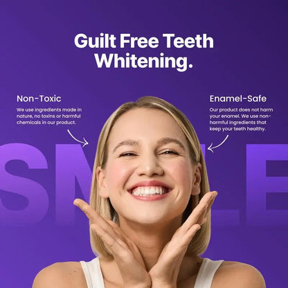 Purple Teeth Whitening Strips (42 Pack)